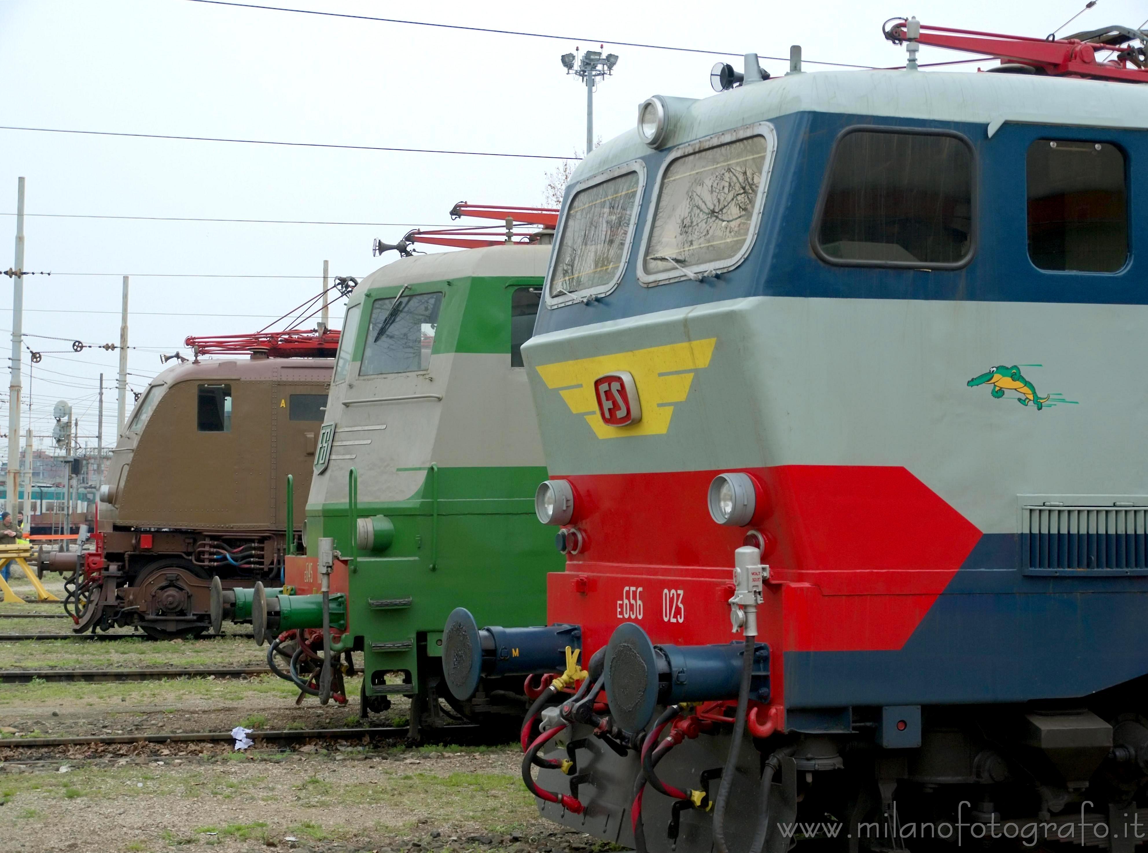 Milano - Locomotive storiche elettriche